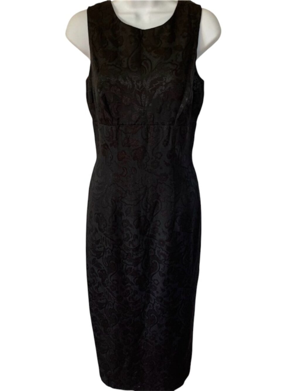 Carol Little Black Cocktail Party Dress Vintage Size 4